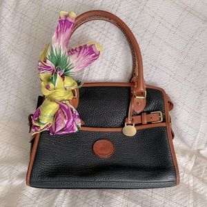Dooney & Bourke all weather black leather tote